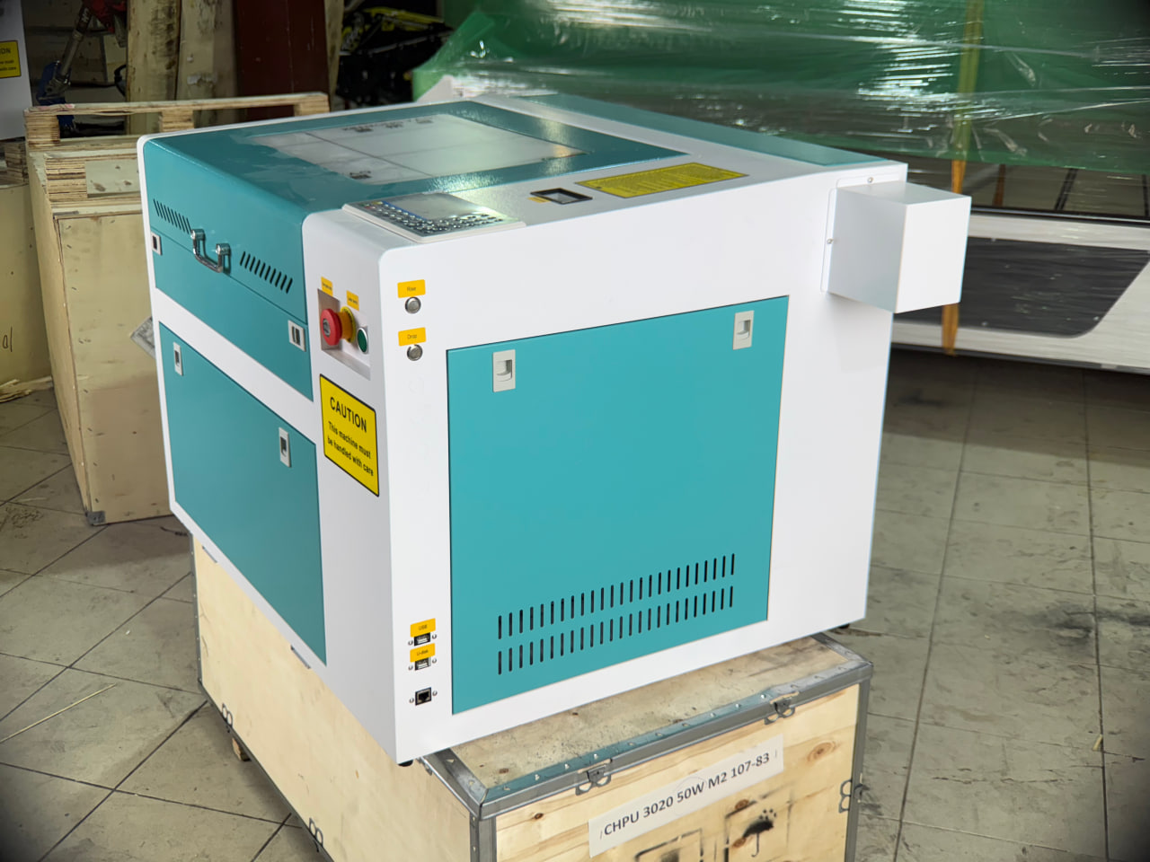 Лазерный станок CO2 с ЧПУ | 400x400 | 50 Вт | Ruida фото 5