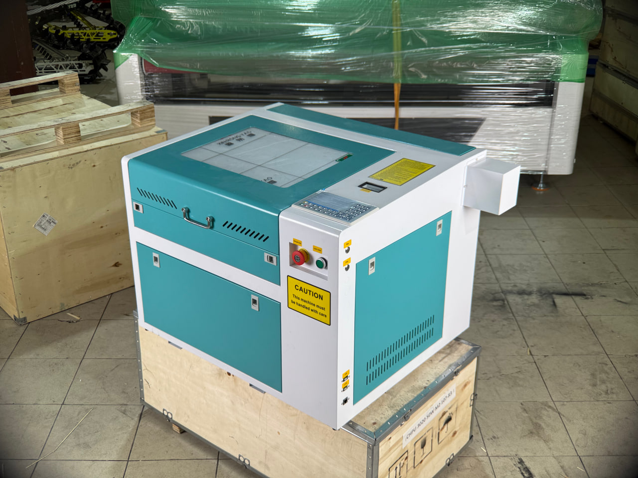 Лазерный станок CO2 с ЧПУ | 400x400 | 50 Вт | Ruida фото 10