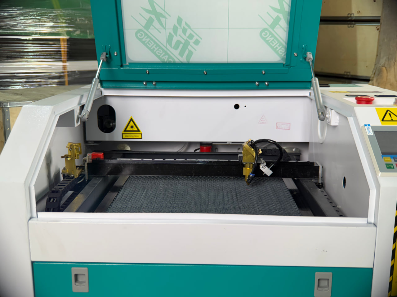 Лазерный станок CO2 с ЧПУ | 400x400 | 50 Вт | Ruida фото 5