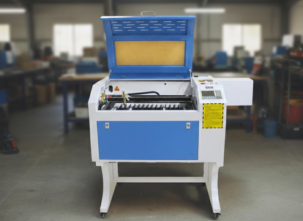 Лазерный станок CO2 с ЧПУ | 600x400 | 60 Вт | Ruida