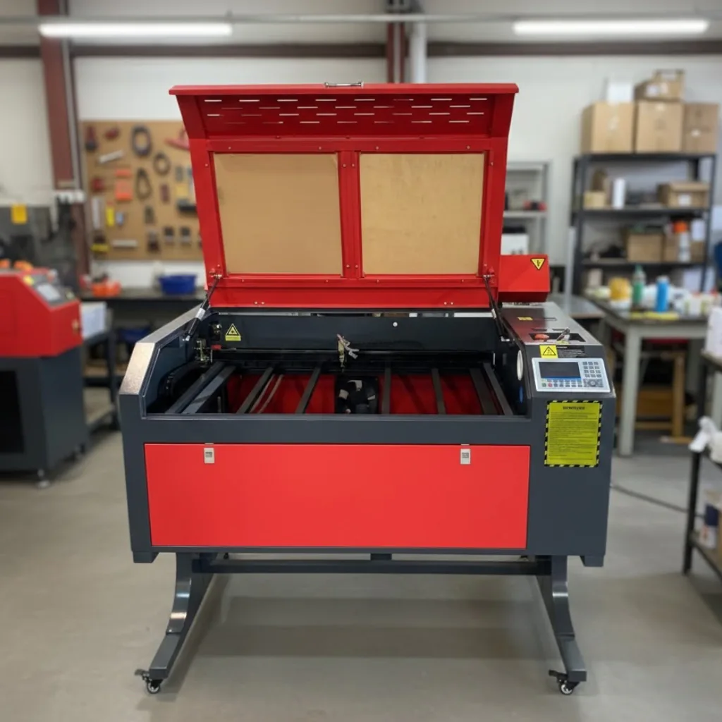Лазерный станок CO2 с ЧПУ | 600x900 | 80 Вт | Ruida