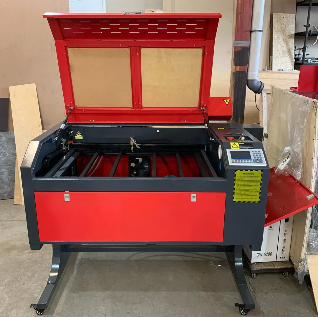 Лазерный станок CO2 с ЧПУ | 600x900 | 100 Вт | Ruida